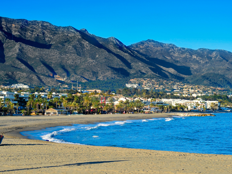 Beach view in Nueva Andalucía, Costa del Sol – Quintessentia Property Advisors